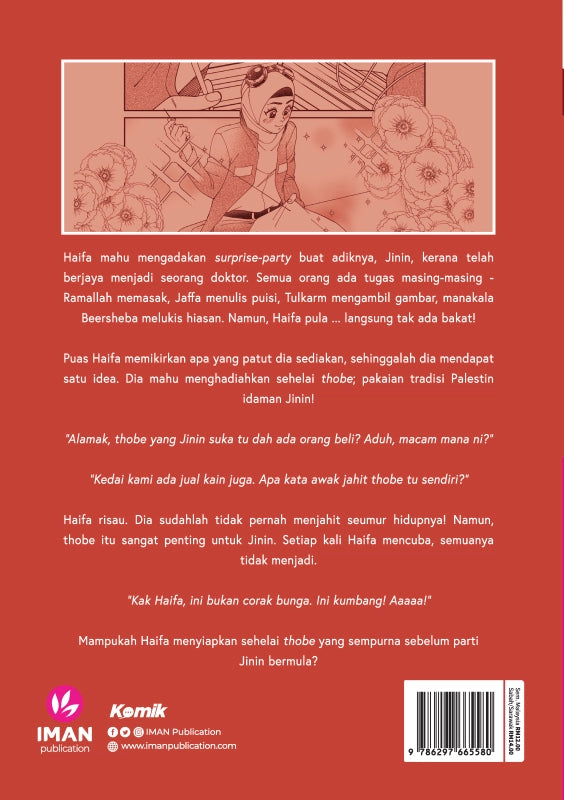 Iman Publication Book Adik-beradik Gaza: Rahsia Hadiah Hebat Daripada Haifa Yang Tidak Berbakat 101014