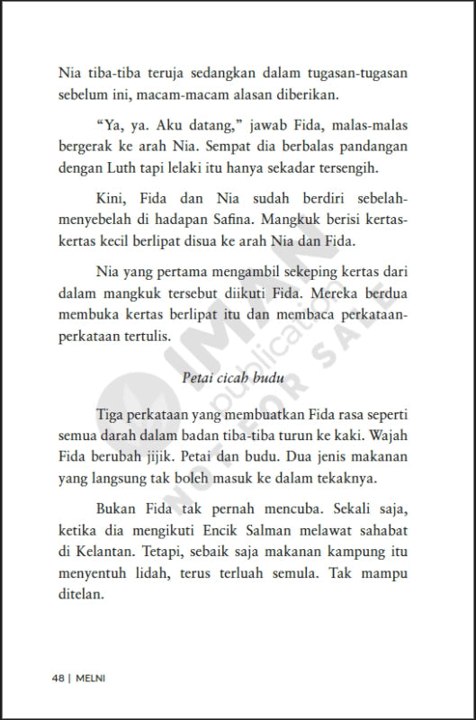 Iman Publication Book Cukuplah Sekali Sakit Ini oleh Melni 101039