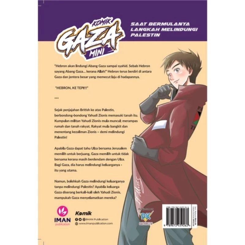 Iman Publication Book Komik Gaza MINI #7 Saat Bermulanya Langkah Melindungi Palestin by IF Moses 100547