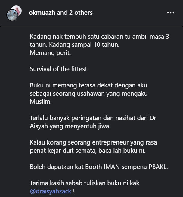 Iman Publication Book Mencari Makna Hidup Melalui Bisnes 101048
