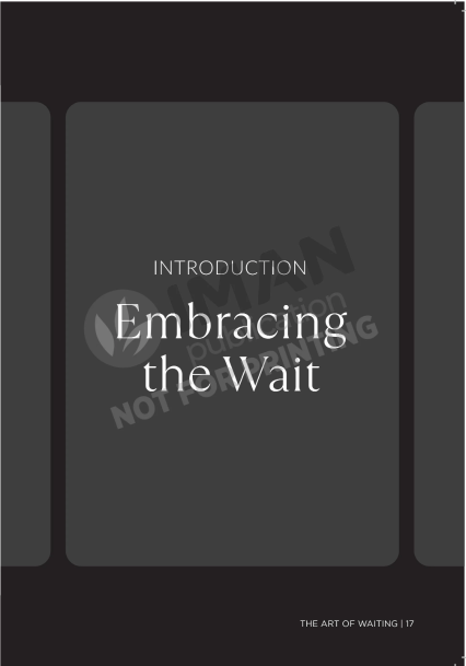 The Art of Waiting by Ezzah Mahmud - IMAN Shoppe Bookstore