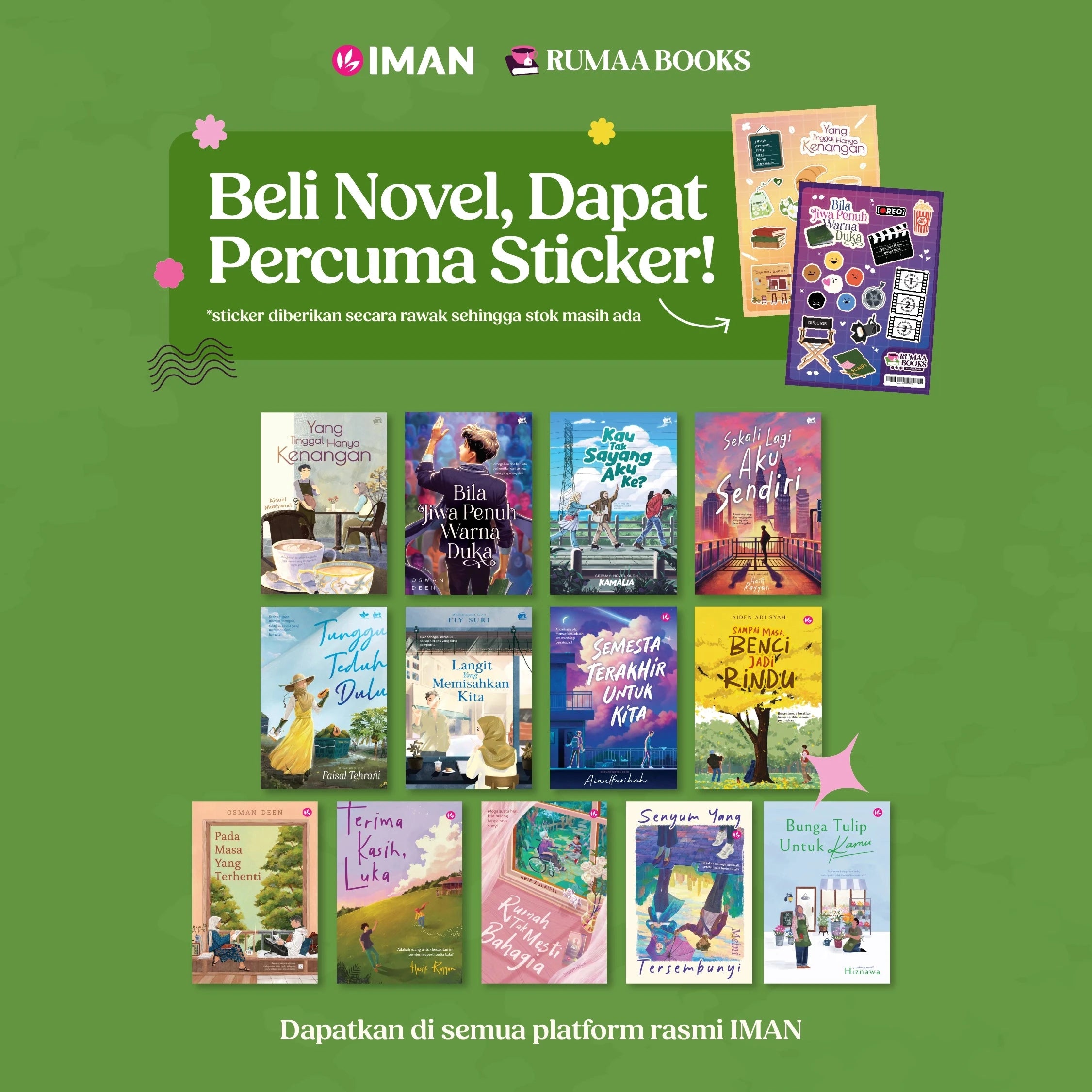 Iman Publication Book Tunggu Teduh Dulu by Faisal Tehrani 101041