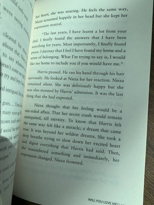 Will You Love Me? A Novel by Norhafsah Hamid - IMAN Shoppe Bookstore