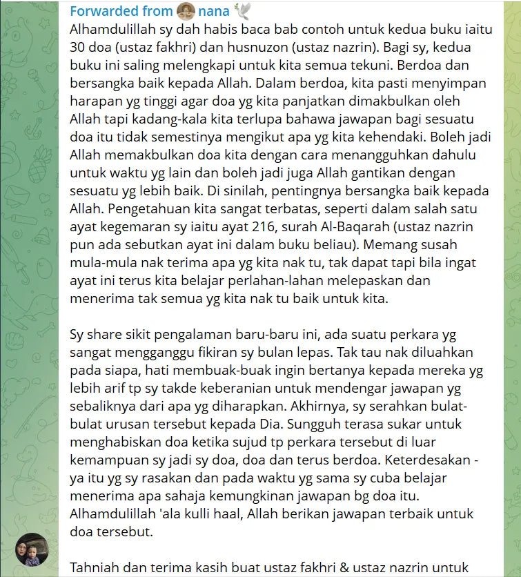 Iman Publication Buku 30 Doa Daripada Al-Quran & Hadis Saat Hampir Berputus Asa oleh Fakhri Fadzli 100995