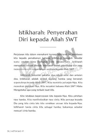 Adakah Ini Yang Terbaik? Memahami Seni Berinteraksi dengan Tuhan Melalui Istikharah by Nazrin Nashir - IMAN Shoppe Bookstore