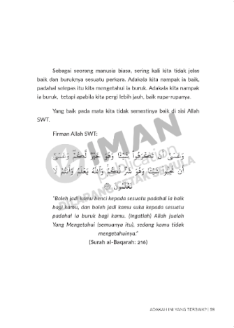 Adakah Ini Yang Terbaik? Memahami Seni Berinteraksi dengan Tuhan Melalui Istikharah by Nazrin Nashir - IMAN Shoppe Bookstore