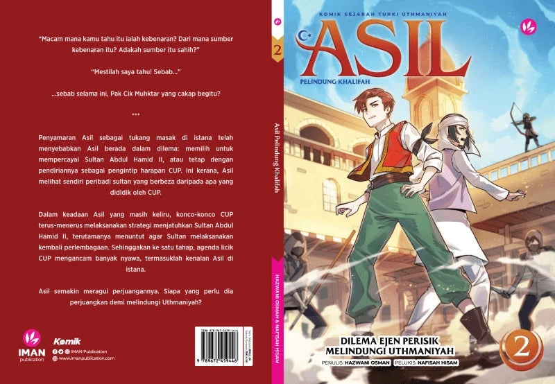 Iman Publication Buku Asil Pelindung Khalifah #2: Dilema Perjuangan Melindungi Uthmaniyah by Hazwani Osman & Nafisah Hisam 201229