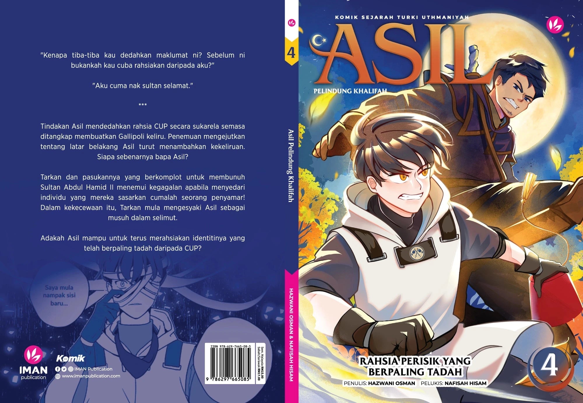 Iman Publication Buku Asil Pelindung Khalifah #4: Rahsia Perisik yang Berpaling Tadah 100927