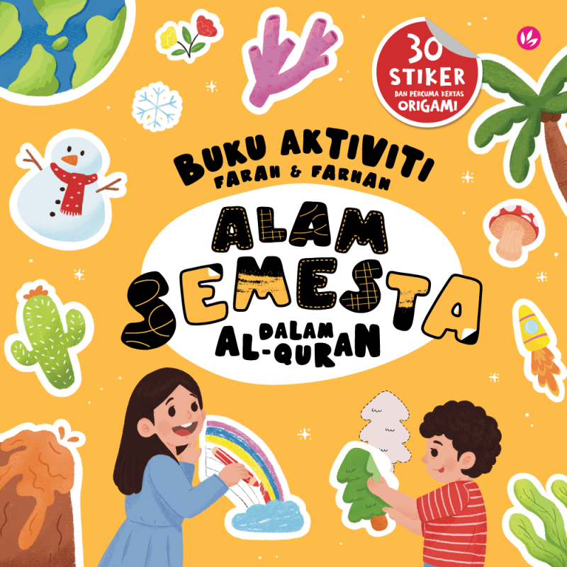 Buku Aktiviti Farah & Farhan: Alam Semesta Dalam Al - Quran - IMAN Shoppe Bookstore
