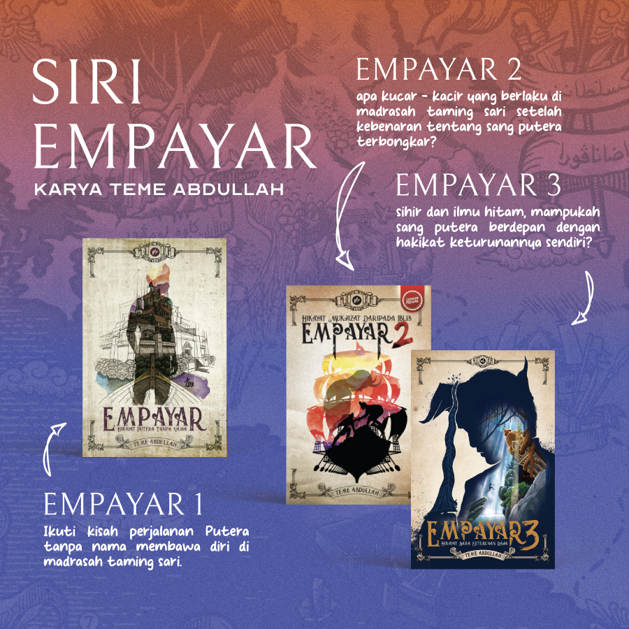 Iman Publication Buku Empayar Hikayat Putera Tanpa Nama by Teme Abdullah 100130