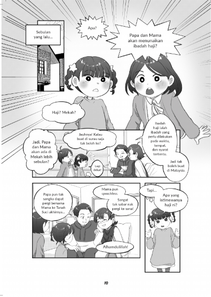 Keluarga Baru Aichan: Misi Mengenal Islam - Haji by Kirinlukis & Aman Wan - IMAN Shoppe Bookstore