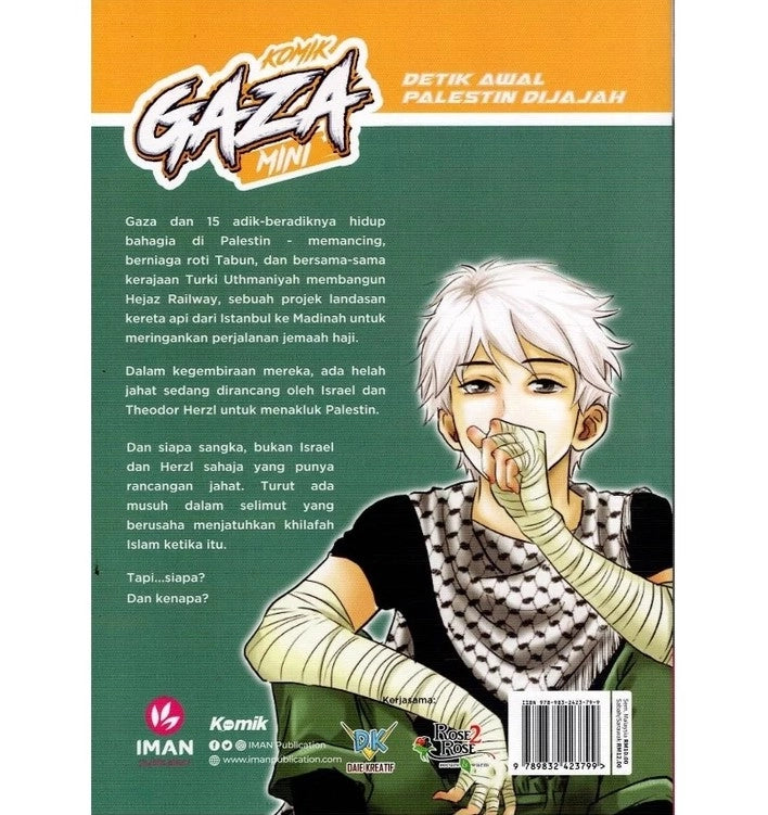 Iman Publication Buku Komik Gaza MINI #1 Detik Awal Palestin Dijajah by IF Moses 100161