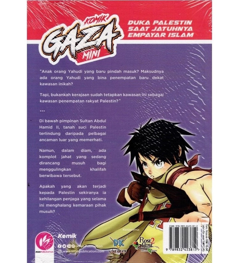 Iman Publication Buku Komik Gaza MINI #3 Duka Palestin Saat Jatuhnya Empayar Islam by IF Moses 100163