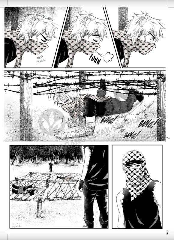 Iman Publication Buku Komik Gaza Mini #8: Adakah Perjuangan Pembebasan Palestin Akan Berakhir Di Sini? Oleh IF Moses 201541
