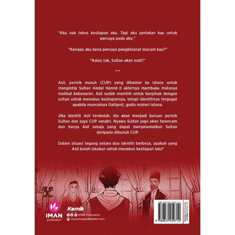 Iman Publication Buku Komik Gaza Mini #8: Adakah Perjuangan Pembebasan Palestin Akan Berakhir Di Sini? Oleh IF Moses 201541