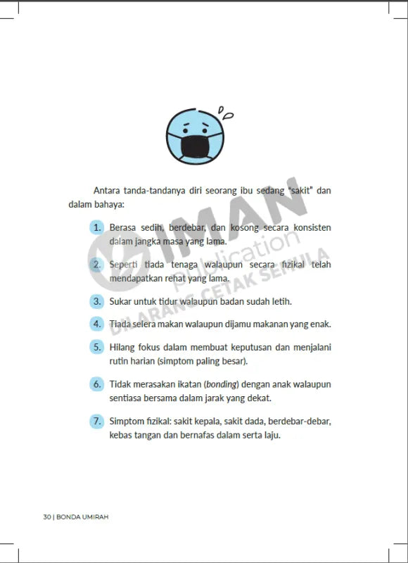 Iman Publication Ibu Penat, Tapi Ibu Sayang: Bagaimana Menjaga Kesejahteraan Ibu Yang Selalu Sibuk Mengurus Keluarga oleh Bonda Umirah 100999