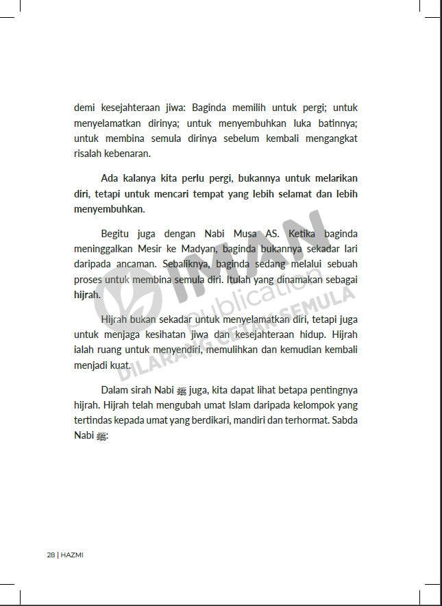 Iman Publication Sabar by Hazmi Irsyad 101162