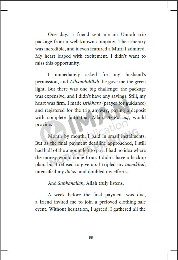 Iman Publication The Beauty of Promised Rizq by Ayesha Syahira 101161