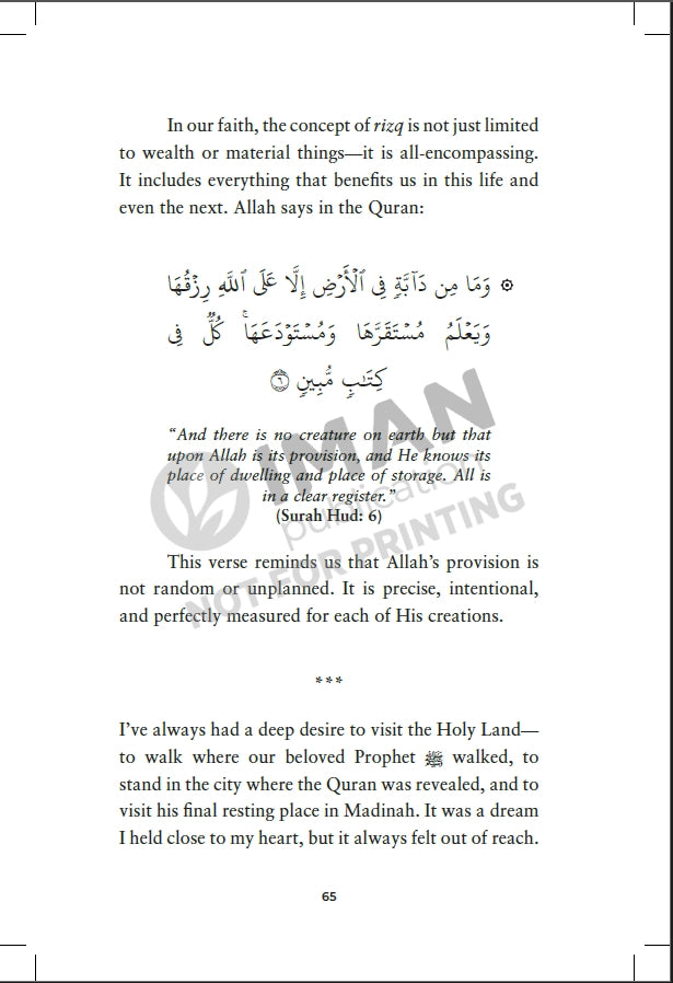 Iman Publication The Beauty of Promised Rizq by Ayesha Syahira 101161
