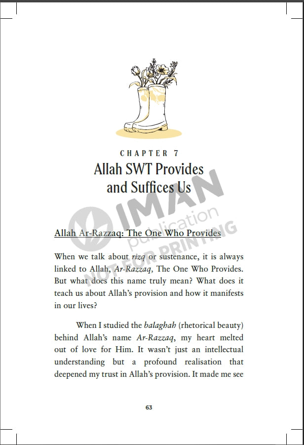 Iman Publication The Beauty of Promised Rizq by Ayesha Syahira 101161