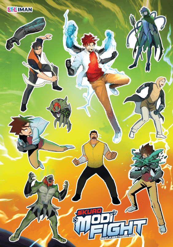 Kombo Komik Modifight - IMAN Shoppe Bookstore