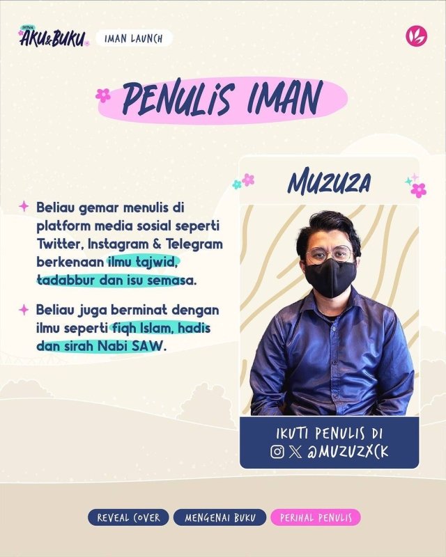 Rahmah: Bagaimana Menerima Ketidaksempurnaan Dengan Merasai Keluasan Kasih Sayang Tuhan Diri by Muzuza - IMAN Shoppe Bookstore