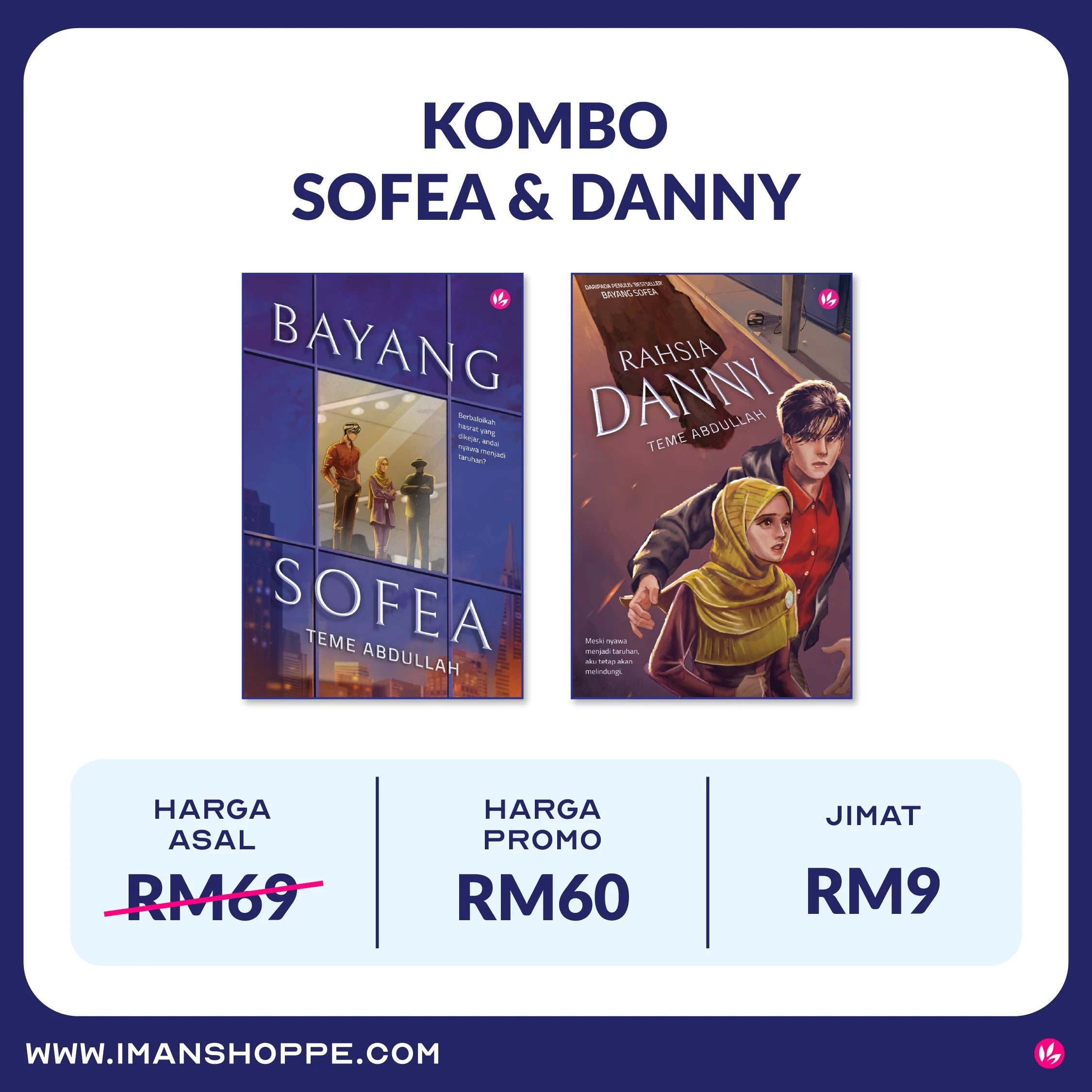 IMAN Shoppe Bookstore Kombo Sofea & Danny 400007