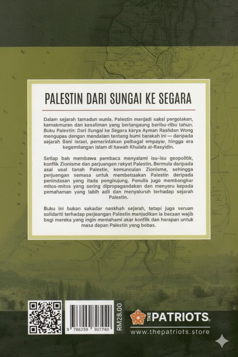Patriots Publishing Palestin : Dari Sungai Ke Segara 202584
