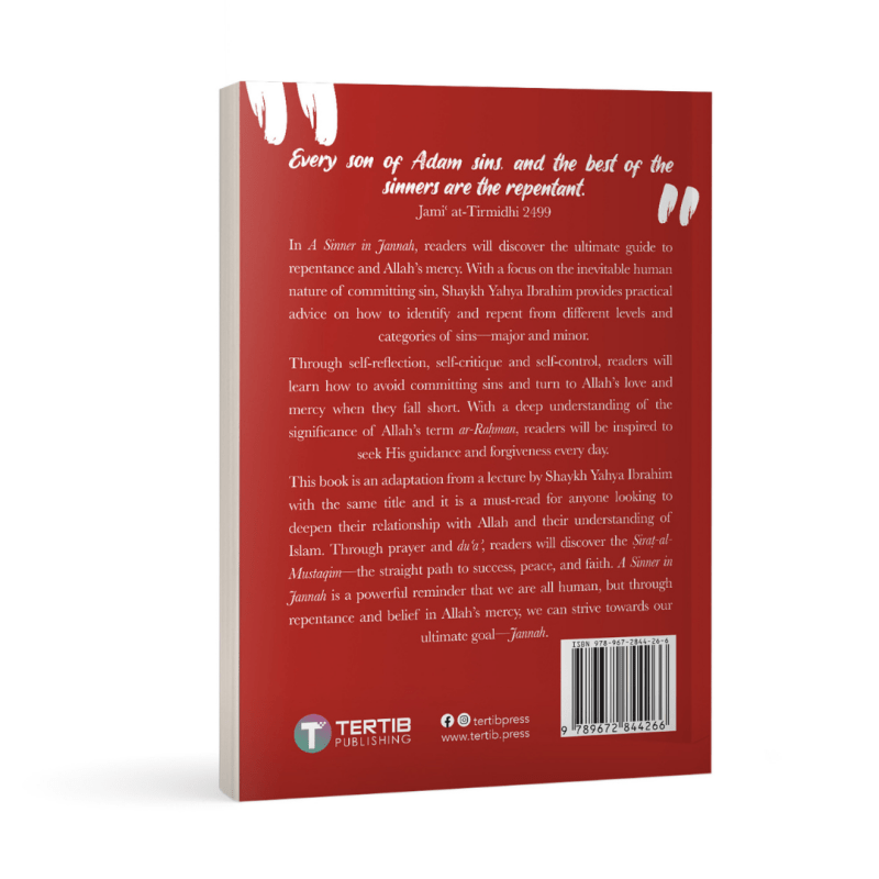 A Sinner in Jannah by Yahya Ibrahim - IMAN Shoppe Bookstore