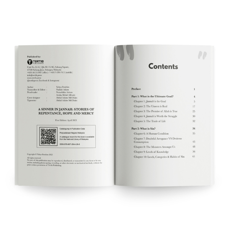 A Sinner in Jannah by Yahya Ibrahim - IMAN Shoppe Bookstore