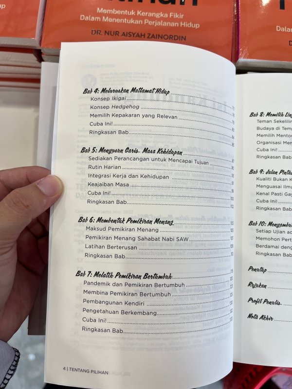 Tentang Pilihan: Membentuk Kerangka Fikir Dalam Menentukan Perjalanan Hidup by Dr Nur Aisyah Zainordin - IMAN Shoppe Bookstore