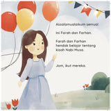 Farah Belajar Menjadi Berani Daripada Kisah Nabi Musa A.S - IMAN Shoppe Bookstore