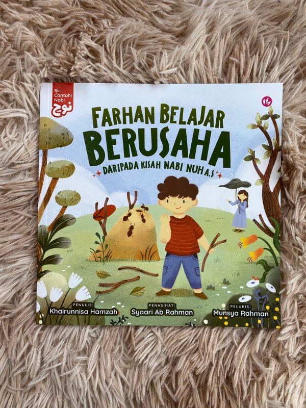 Farhan Belajar Berusaha Daripada Kisah Nabi Nuh A.S - IMAN Shoppe Bookstore