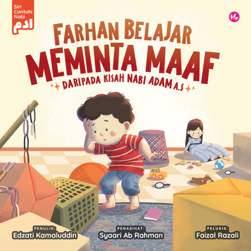 Farhan Belajar Meminta Maaf Daripada Kisah Nabi Adam A.S - IMAN Shoppe Bookstore