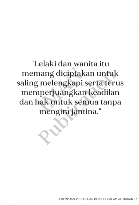 Perempuan - Perempuan Berbudi Dalam Al - Quran by Syaari Ab Rahman & Nurul Suhadah Shuib - IMAN Shoppe Bookstore