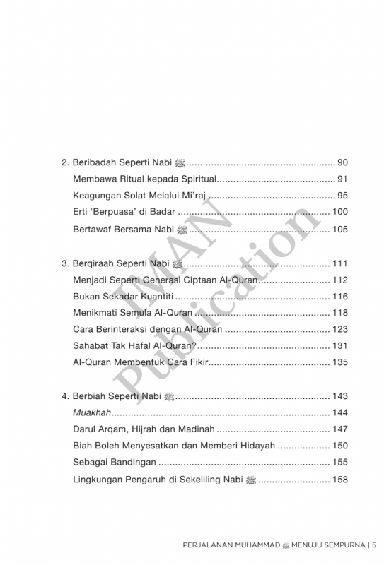 Perjalanan Muhammad ﷺ Menuju Sempurna by Khubaib Akhi - IMAN Shoppe Bookstore