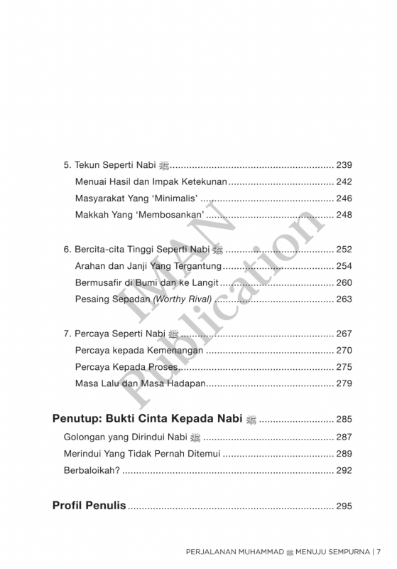 Perjalanan Muhammad ﷺ Menuju Sempurna by Khubaib Akhi - IMAN Shoppe Bookstore
