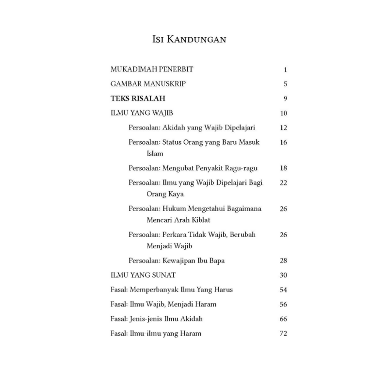 Ilmu Jenis dan Kedudukannya by Imam Muhammad bin Ahmad bin 'Uthman Al - Dhahabi - IMAN Shoppe Bookstore