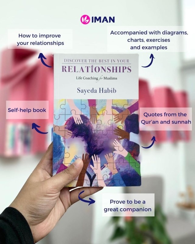 DISCOVER THE BEST IN YOUR RELATIONSHIPS BY SAYEDA HABIB - IMAN Shoppe Bookstore