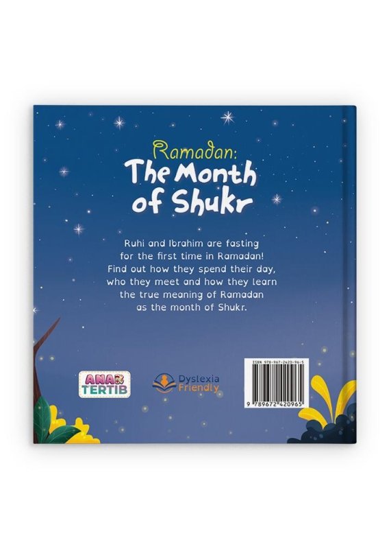 Ramadan The Month of Shukr by Sidra Hashmani - IMAN Shoppe Bookstore
