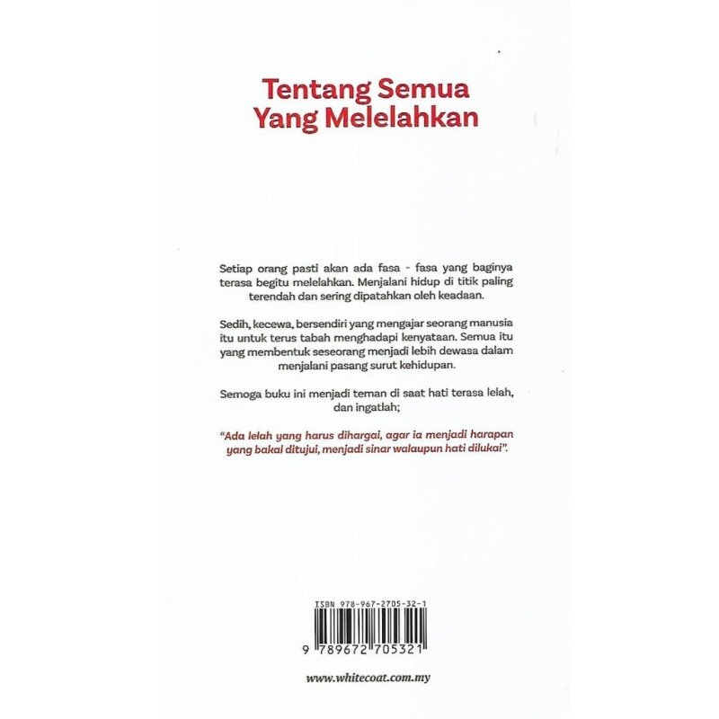 Tentang Semua Yang Melelahkan oleh Elhaura Masyitah - IMAN Shoppe Bookstore