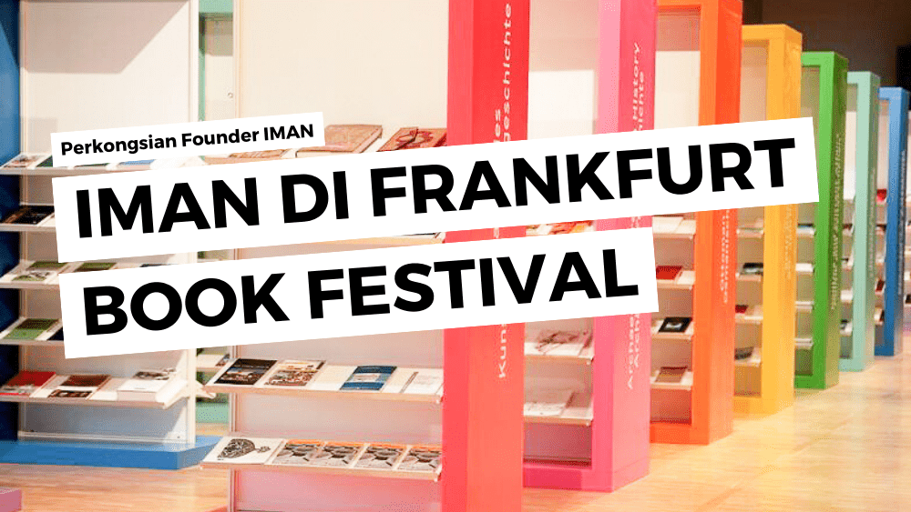 IMAN di Frankfurt Book Festival - IMAN Shoppe Bookstore