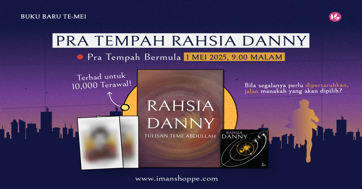 Pre Order Rahsia Danny Mei 2025 - IMAN Shoppe Bookstore