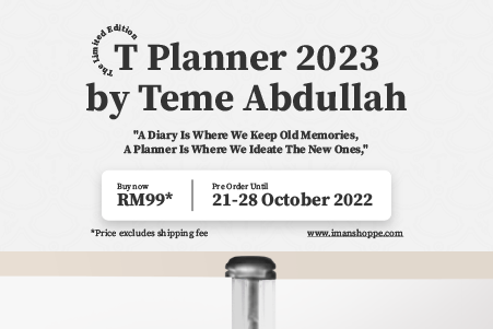 Pre Order T Planner 2023 - IMAN Shoppe Bookstore