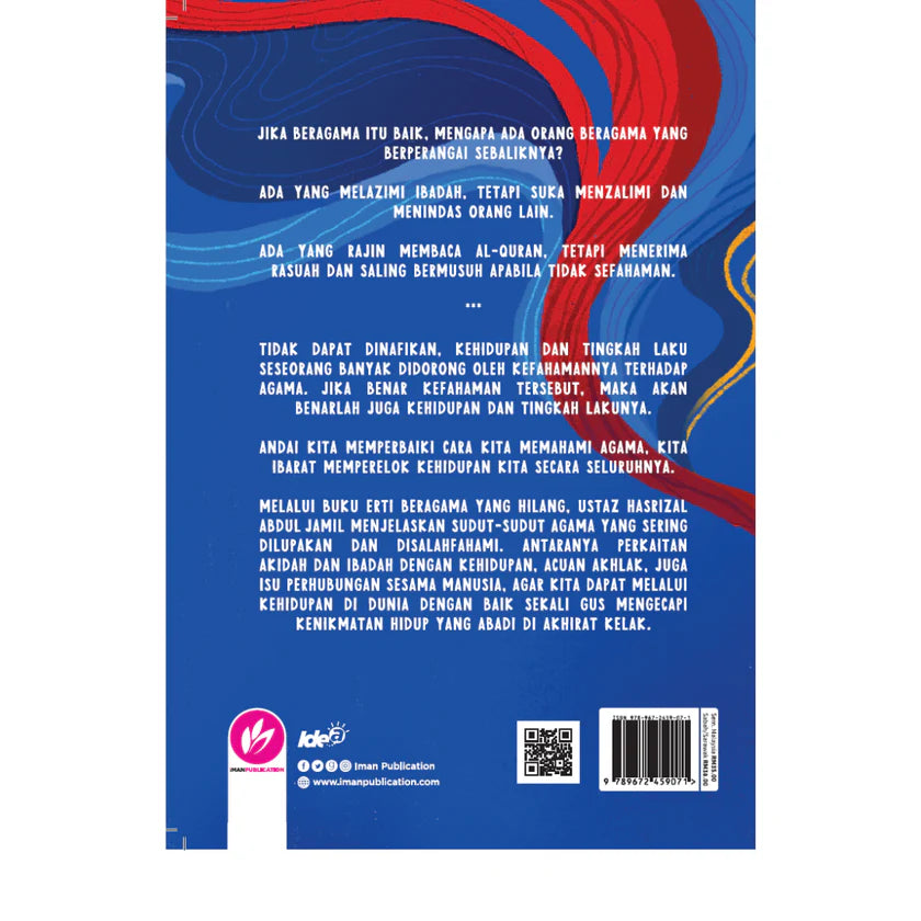 Erti Beragama Yang Hilang By Hasrizal Abdul Jamil