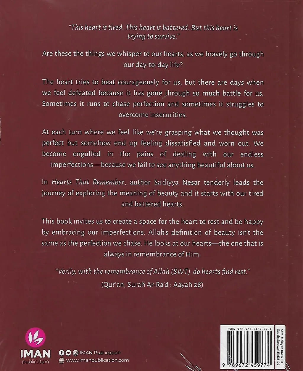 Hearts That Remember by Sa'diyya Nesar