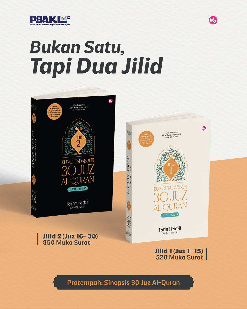 Kunci Tadabbur 30 Juz Al-Quran Jilid 2 oleh Fakhri Fadzli