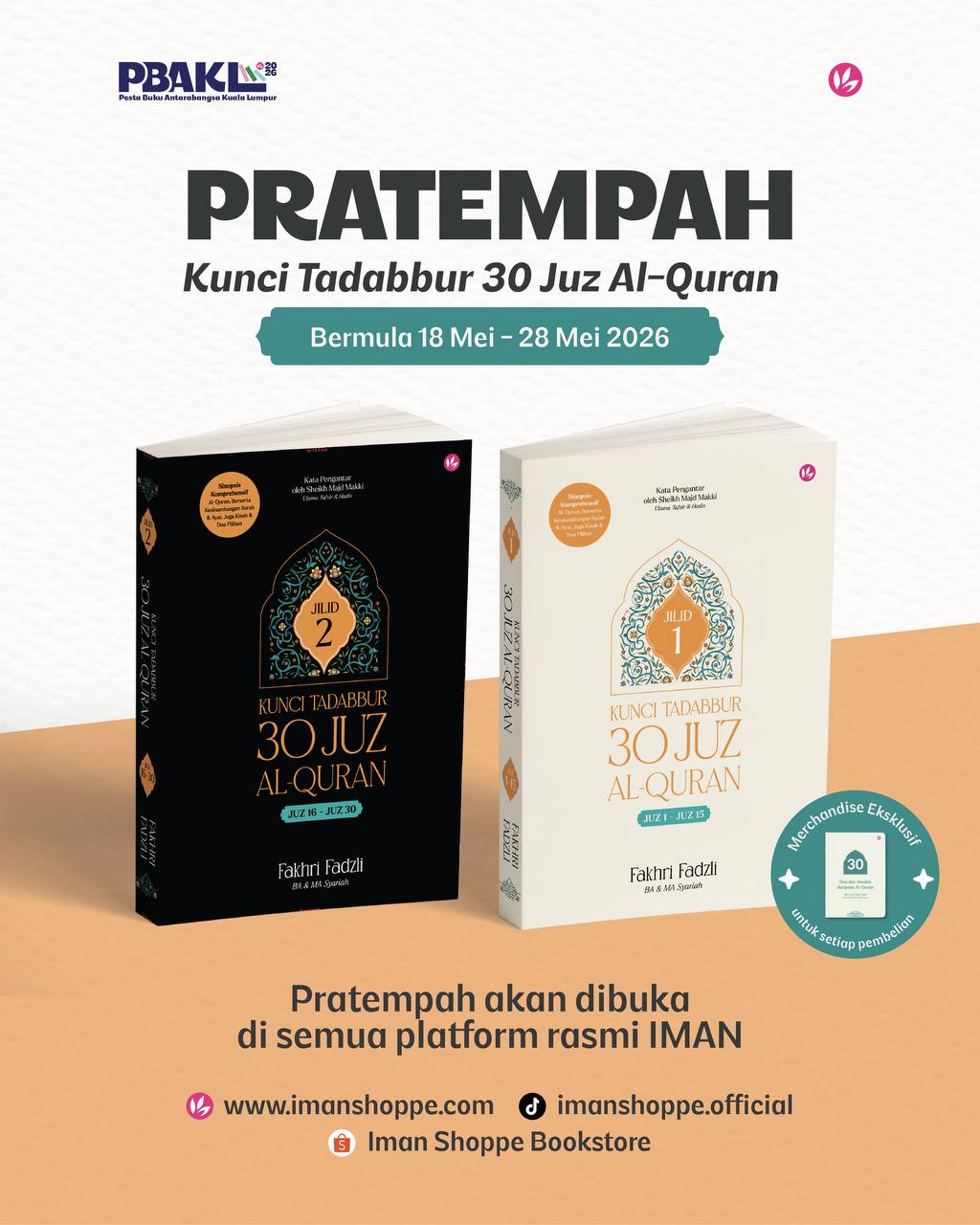 Kunci Tadabbur 30 Juz Al-Quran Jilid 2 oleh Fakhri Fadzli