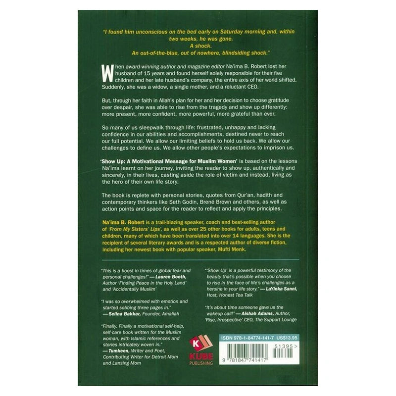 Show Up A Motivational Message for Muslim Women by Na'ima B Robert
