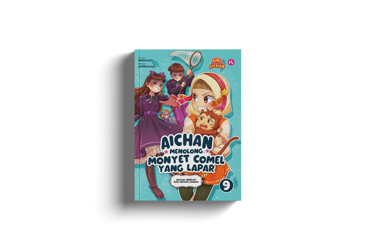 Siri Keluarga Baru Aichan #9 : Aichan Menolong Monyet Comel Yang Lapar